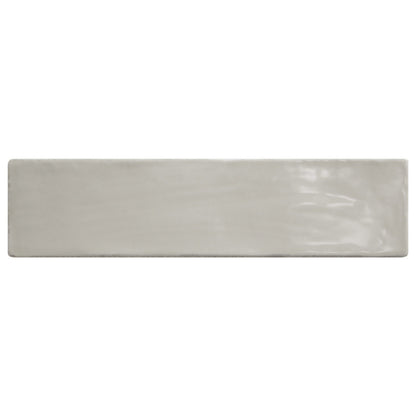 Handmade Mushroom Gloss Ceramic Wall Tile 75mm x 300mm (20 per Box)