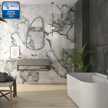 Kinabalu Birch Matt Porcelain Wall & Floor Tile 1200mm x 200mm (7 per Box)