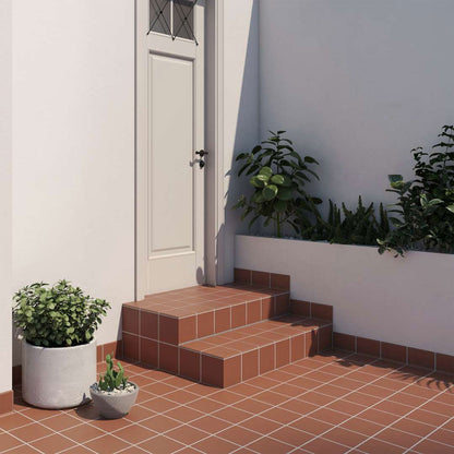 Quarry Red Matt Wall & Floor Tile 150mm x 150mm (23 per Box)