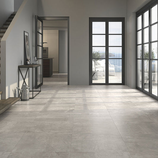 Mica Grey Matt Porcelain Wall & Floor Tile - All Sizes