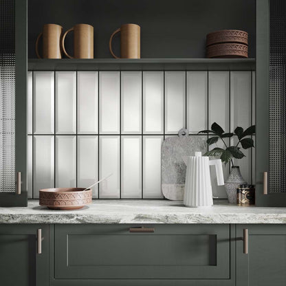 Metro White Gloss Ceramic Wall Tile - All Sizes