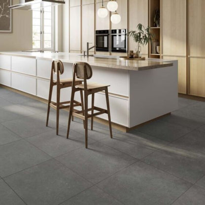 Siena Light Grey Matt Porcelain Wall & Floor Tile - All Sizes