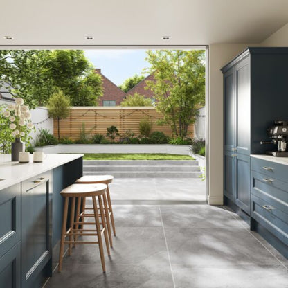 Atlanta Grey Glazed Porcelain Outdoor Paving Tile 1000mm x 1000mm x 20mm