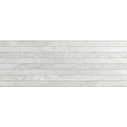 Nature Grey Décor Matt Ceramic Wall Tile 690mm x 240mm (7 per Box)