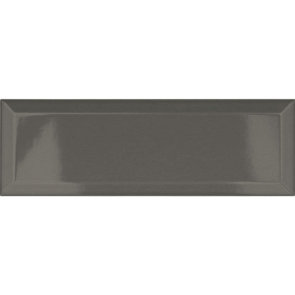 Metro Dark Grey Gloss Ceramic Wall Tile - All Sizes