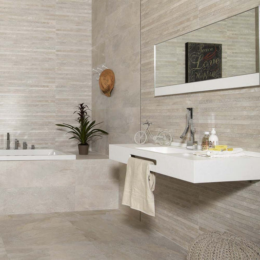 Nature Bone Matt Porcelain Wall & Floor Tile 607mm x 607mm (3 per Box)