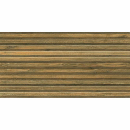 Kinabalu Dark Oak Matt Porcelain Panel 1200mm x 600mm (2 per Box)
