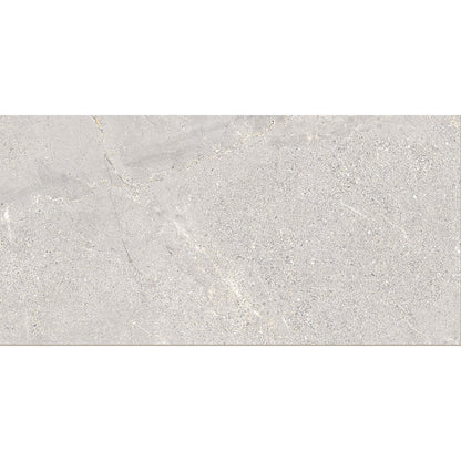 Lucca Grey Matt Porcelain Wall & Floor Tile 300mm x 600mm (7 per Box)