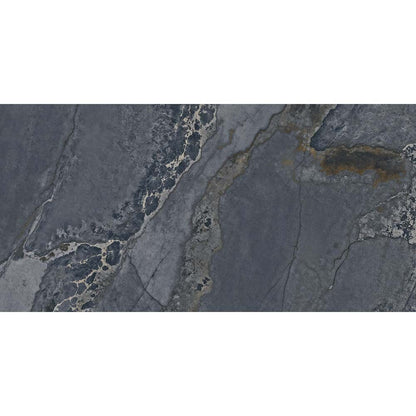 Planet Blue Semi-Polished Porcelain Wall & Floor Tile 1198mm x 598mm (2 per Box)