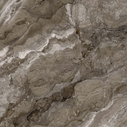 Kore Slate Grey Polished Porcelain Wall & Floor Tile - All Sizes