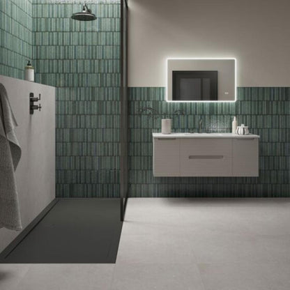 Maya Linear Emerald Wall Tile 350mm x 350mm (12 per Box)