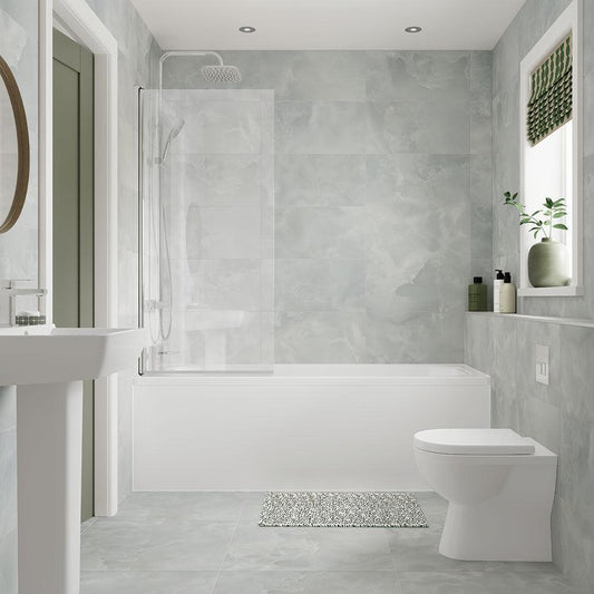 Vander Grey Matt Porcelain Wall and Floor Tile 600mm x 600mm (3 per Box)