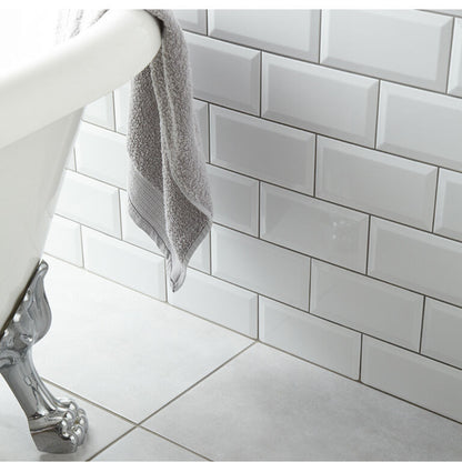 Metro White Gloss Ceramic Wall Tile - All Sizes