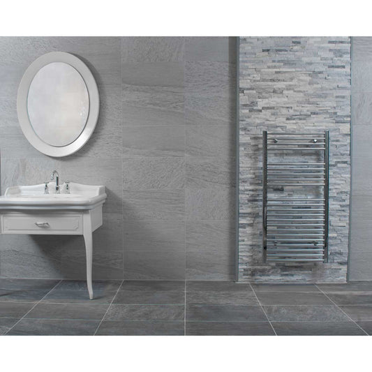 Cloud Grey Slate Split Face Cladding 360mm x 100mm (10 per Box)