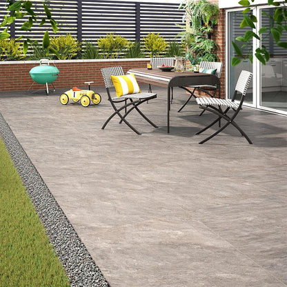 Canyon Stone Grey Glazed Porcelain 600mm x 900mm x 20mm (2 per Box)