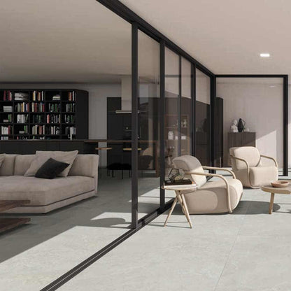 Slate Mix Grey Porcelain Floor Tile 1000mm x 1000 mm x 9mm (2 per Box)