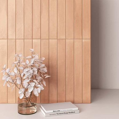 Corsica Sundown Clay Matt Porcelain Wall & Floor 50mm x 400mm (50 per Box)