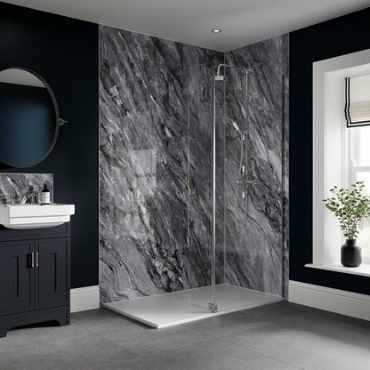 Aqua Wall Monsoon Gloss SPC Wall Panel 950mm x 2400mm x 6mm (2 per Box)