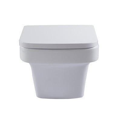 Medici Back to Wall Cloakroom Suite - Aqua