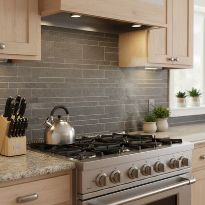 City Stone Anthracite Matt Muretto Mosaic (2 per Box)