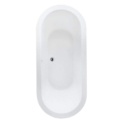 DKM Bath 1800mm x 800mm in Alpine White - RAK Ceramics