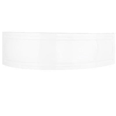 Orlah Acrylic Offset Corner Bath Front And End Panel - Aqua