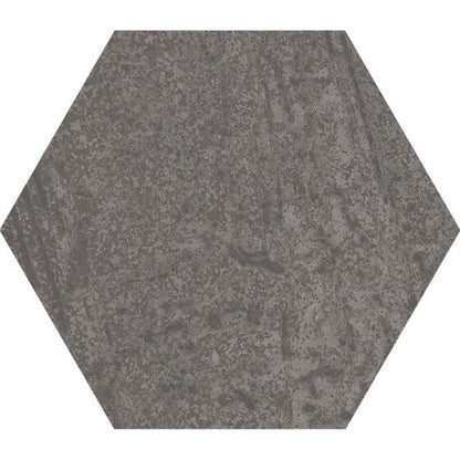 Hex Anthracite Matt Porcelain Wall & Floor Tile 175mm x 202mm (37 per Box)