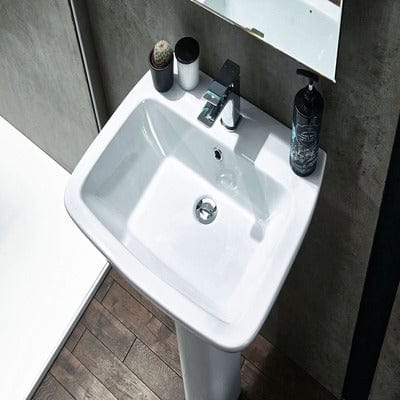 Piccolo 570mm Basin - 1 Tap Hole - Aqua