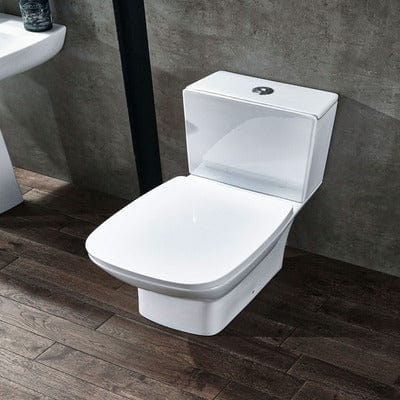Piccolo Close Coupled Toilet with Open Access Back - Aqua