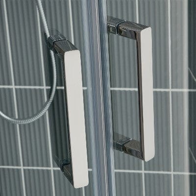 Purity Curved Quadrant Shower Enclosure with 2 Sliding Doors - All Sizes - Aquaglass