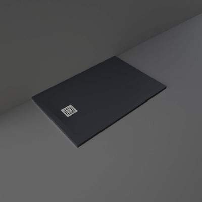 Feeling Shower Tray Solid Black - All sizes - RAK Ceramics