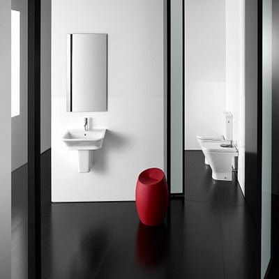 The Gap 350mm Compact Wall Hung Basin 1Th - Roca