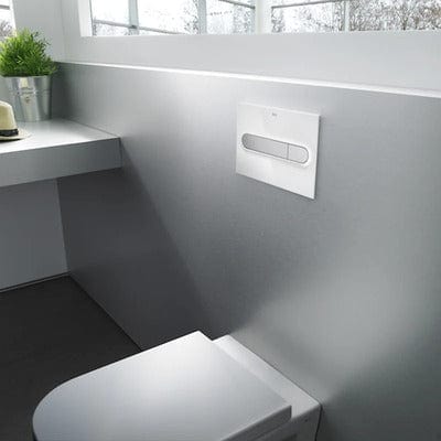 PL1 In-Wall Dual Toilet Flush Plate - All Colours - Roca