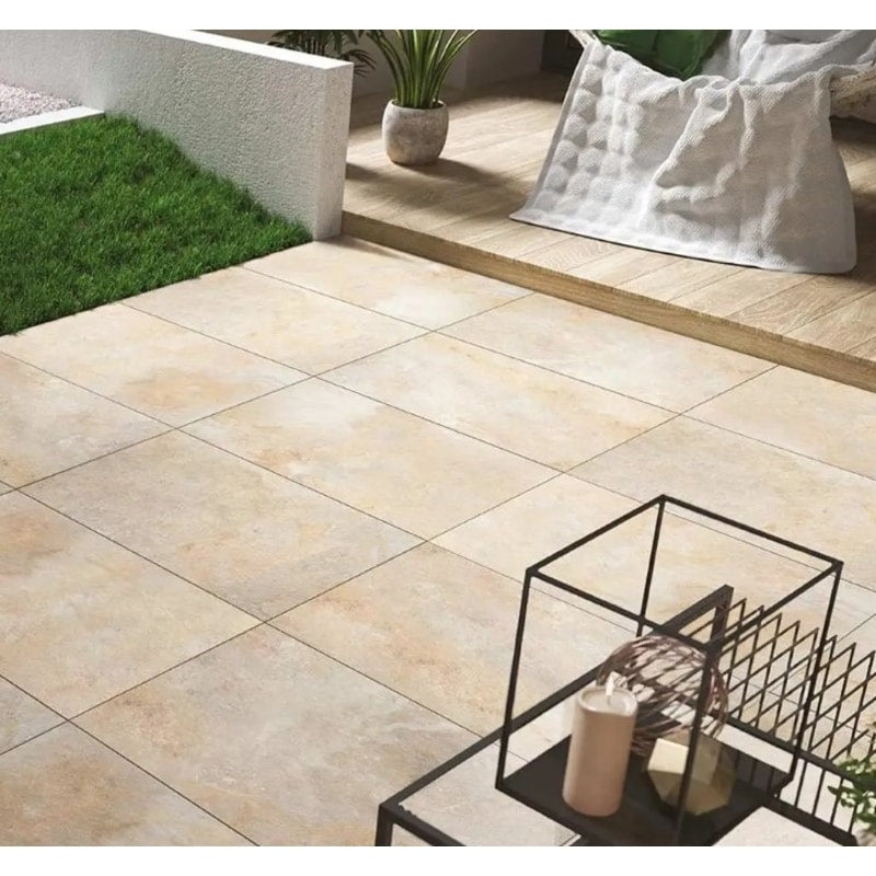 Burlington 900 x 600mm Porcelain Outdoor Paving Tile - All Colours