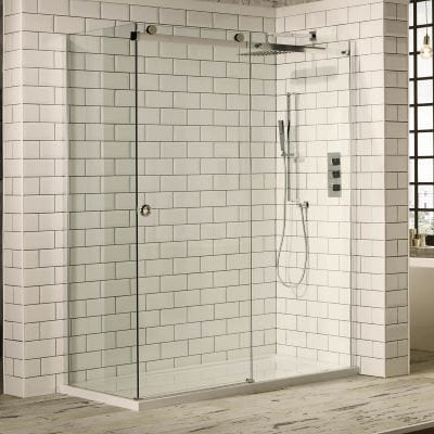 Sphere Side Panel for Sphere Shower Doors - All Sizes - Aquaglass