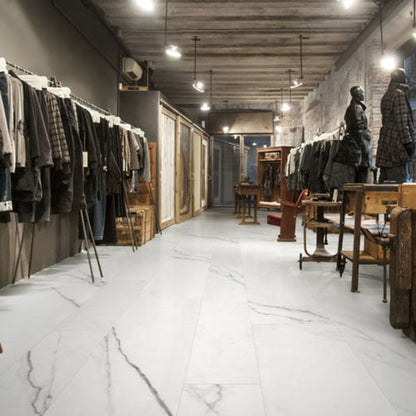 Tech-Marble White Venato (Polished Finish) - All Sizes