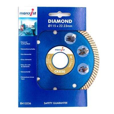 CK850 Fast Turbo Tile Blade (22.2mm Bore) - All Sizes - Marcrist Tools & Workwear