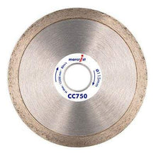 Load image into Gallery viewer, CC750 Tile Curve Cutting Blade (115mm x 22.2mm) - Marcrist Tools &amp; Workwear
