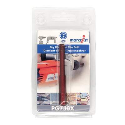 PG750X Dry Diamond Tile Drill - All Sizes - Marcrist Tools & Workwear