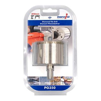 PG350 Tile Drill - All Sizes - Marcrist Tools & Workwear