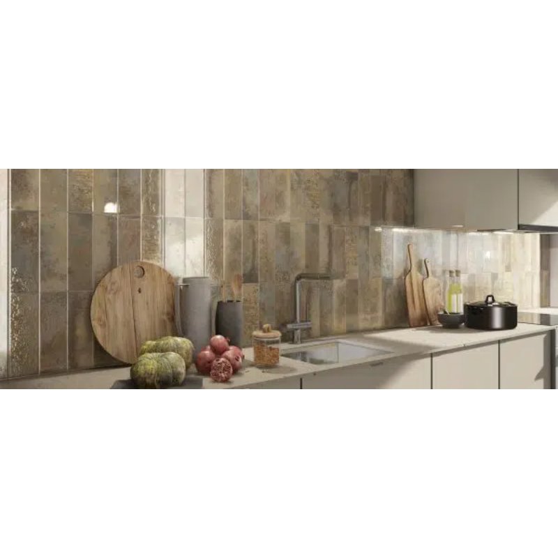 Bellagio Ceramic Gloss Wall Tile (34 per Box) - All Colours