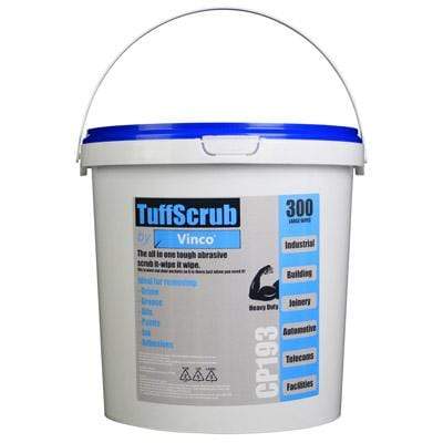Vinco Tuffscrub Abrasive Wipes - Vinco Sanitation
