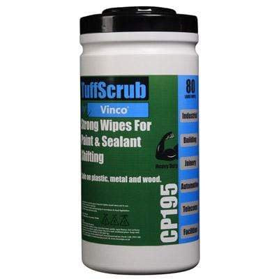 Vinco Tuffscrub Paint & Sealant Wipes - (Tub of 80) - Vinco Sanitation