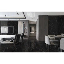 Load image into Gallery viewer, Marquina Polished Porcelain Wall and Floor Tile (2 per Box)
