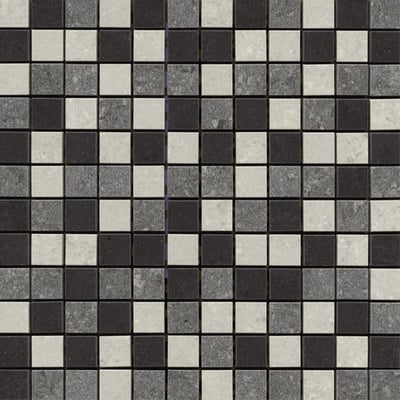 Lounge Mixed Unpolished Mosaic Tile Sheet