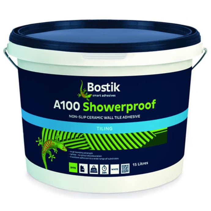Showerproof Wall Tile Adhesive - All Sizes