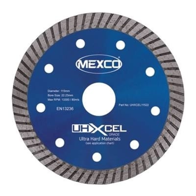 Ultra Hard UHCEL11522 - Diamond Blade x 115mm