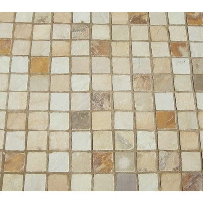 Mint Fossil Sandstone Cobbles/Edging Pack (12.3m2 - 420 Mixed Pieces per Pack)