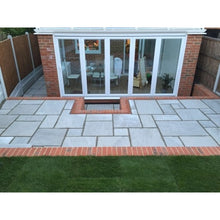 Load image into Gallery viewer, Traditional Light Grey Sandstone Paving Pack (19.50m2 - 66 Slabs / Mixed Pack)
