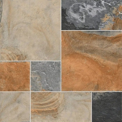 Bierzo Mix Matt Modular 1000mm x 1000mm (8 per Box - Various Sizes)